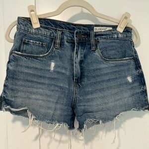 Blank Denim Pin-up high rise short size 27